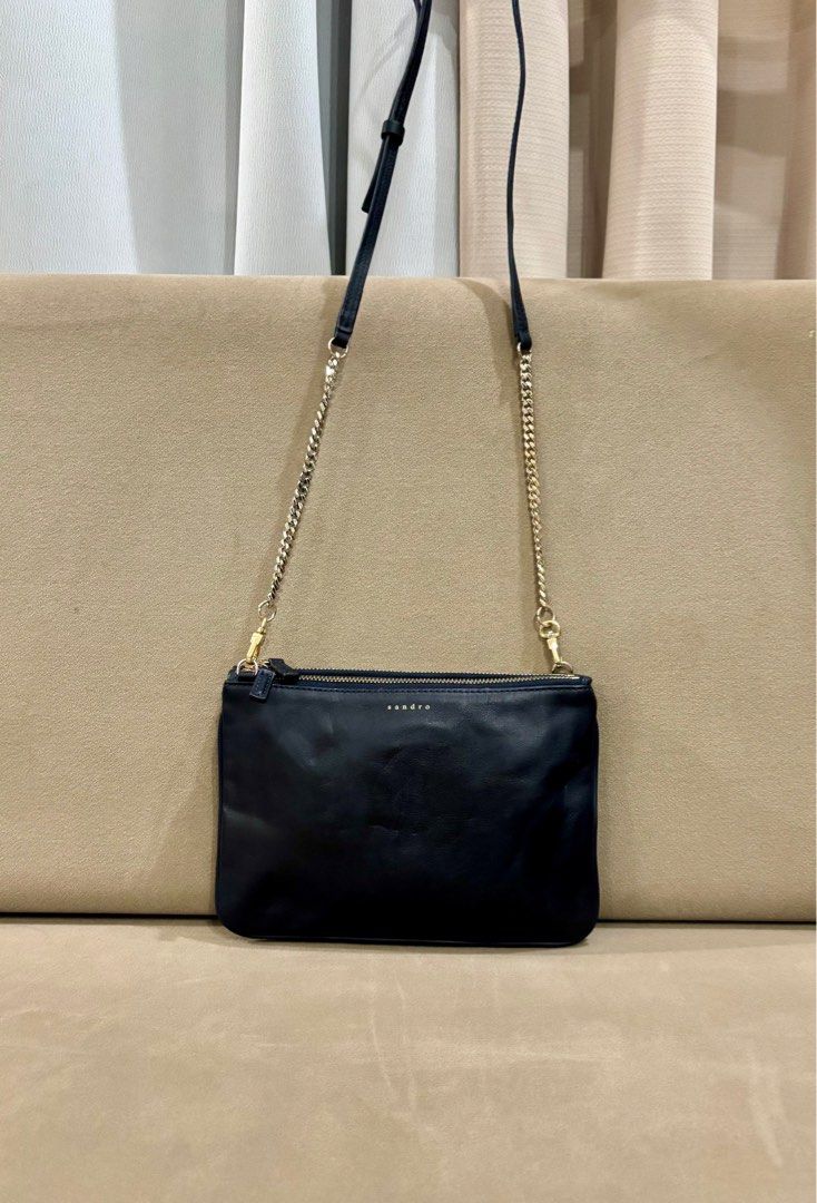 Sandro Addict Cross-body Bag (Category: Luxury Bags & Wallets) located in Paranaque City. Submitted by katlouieleandicho (Listing ID 1340146668, Image 2). Description: 💯Authentic 9/10 condition .