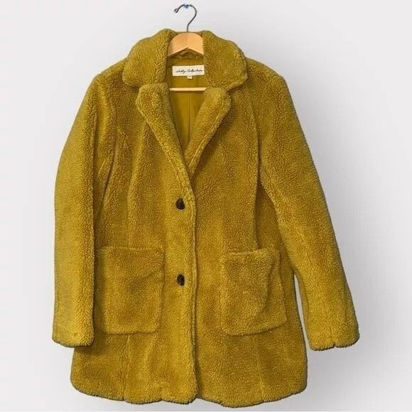 Sebby notch lapel faux shearling jacket deals