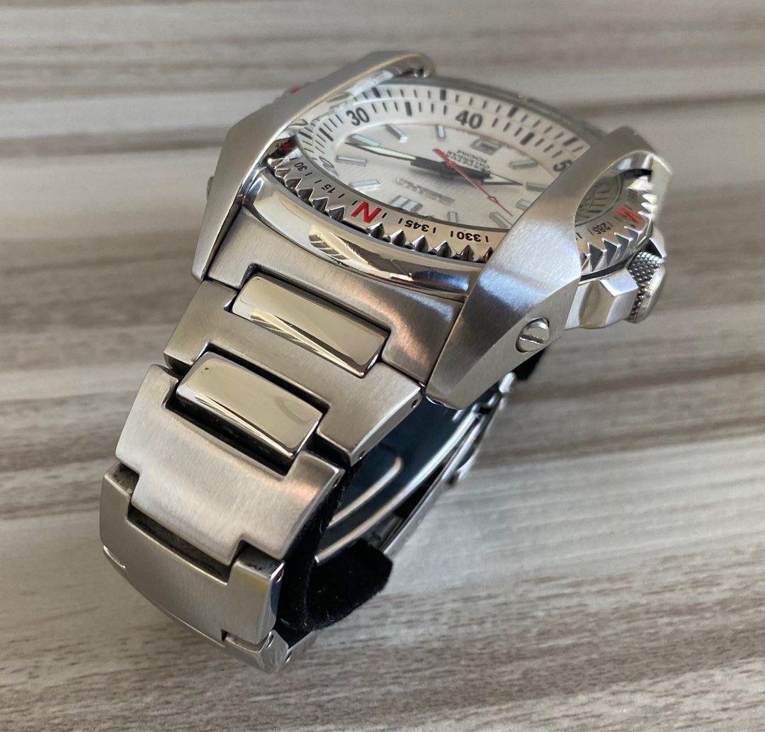 Seiko Quartz Perpetual Calendar Men #39 s Fashion Watches Accessories