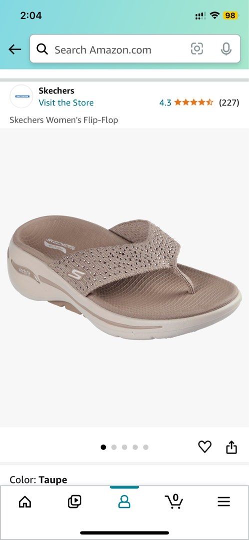 Skechers Flip Flops like FitFlops Women s Fashion Footwear Sandals on Carousell