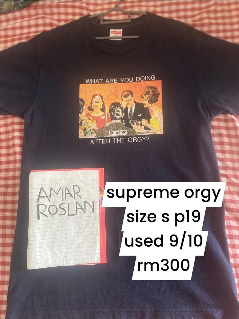 Supreme orgy top