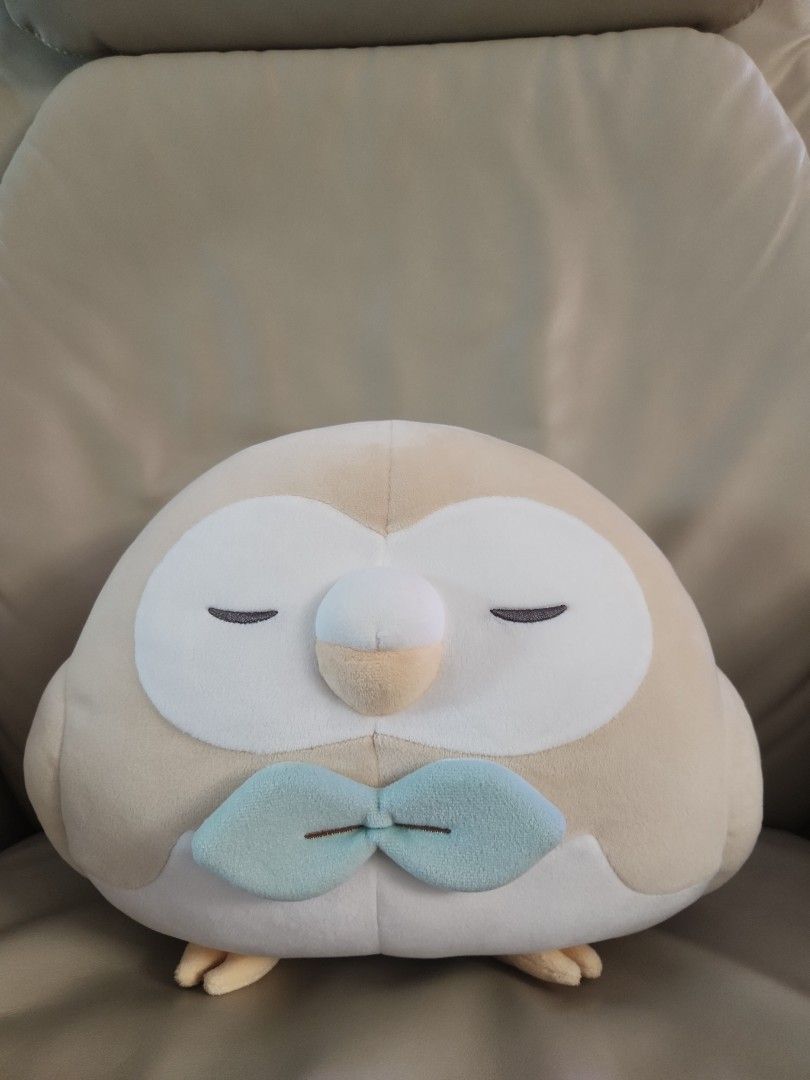 Takara Tomy A.R.T.S Rowlet Sleeping Ver Pokemon Pokepeace Plush Hobbies Toys Toys Games on Carousell