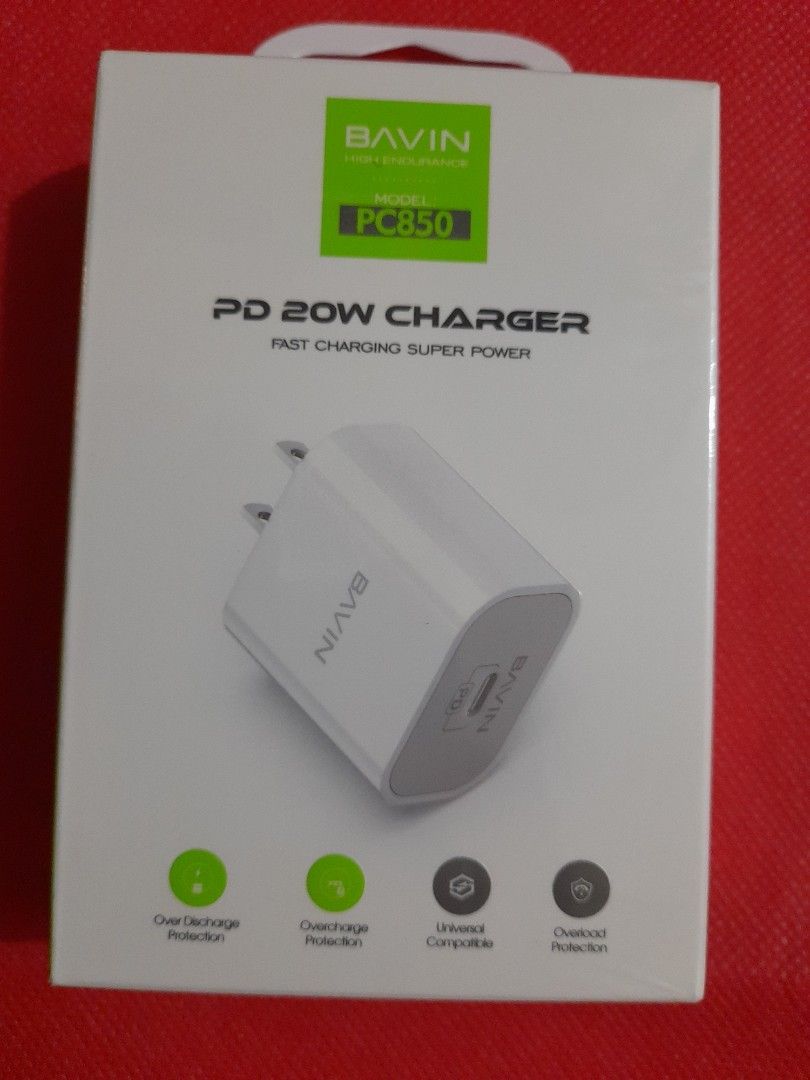 TYPE C AC ADAPTOR &IPONE CABLE (Category: Chargers & Cables) located in Quezon City. Submitted by hajjasittienor (Listing ID 1340254197, Image 2). Description: BRAND NEW 💯 BAVIN BRAND IPONE CABLE TYPE C AC ADAPTOR CHARGER. ....PWEDE COD ....PWEDE PICK UP AVIDA TOWER NEW MANILA COL BONNY SERRANO AVE QUEZON CITY.