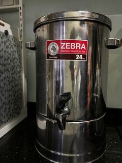 Beverage Cooler Zebra Stainless Steel Water Dispenser 22cm 100+