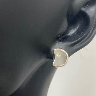 日本銀匠店搜回 天然月亮惹的禍純銀925耳釘男女同款64242315171842110