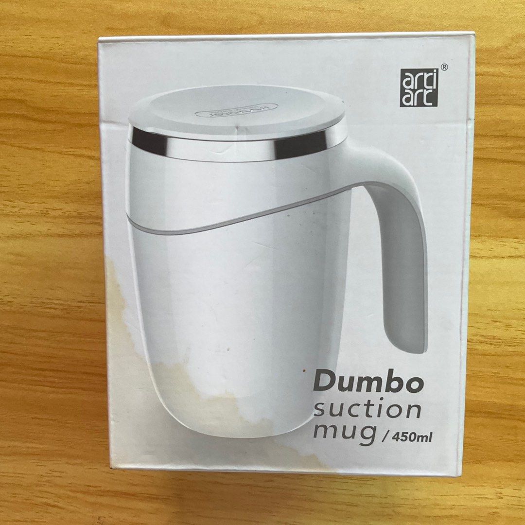 Arti Art Dumbo Suction Mug (with box flaws) (Category: Water Bottles & Tumblers) located in Quezon City. Submitted by daintiesruss (Listing ID 1340433879, Image 3). Description: Arti Art Dumbo Suction Mug( with flaws) Flaws is on the box please refer to the picture, but the item is in good condition from Taiwan.
