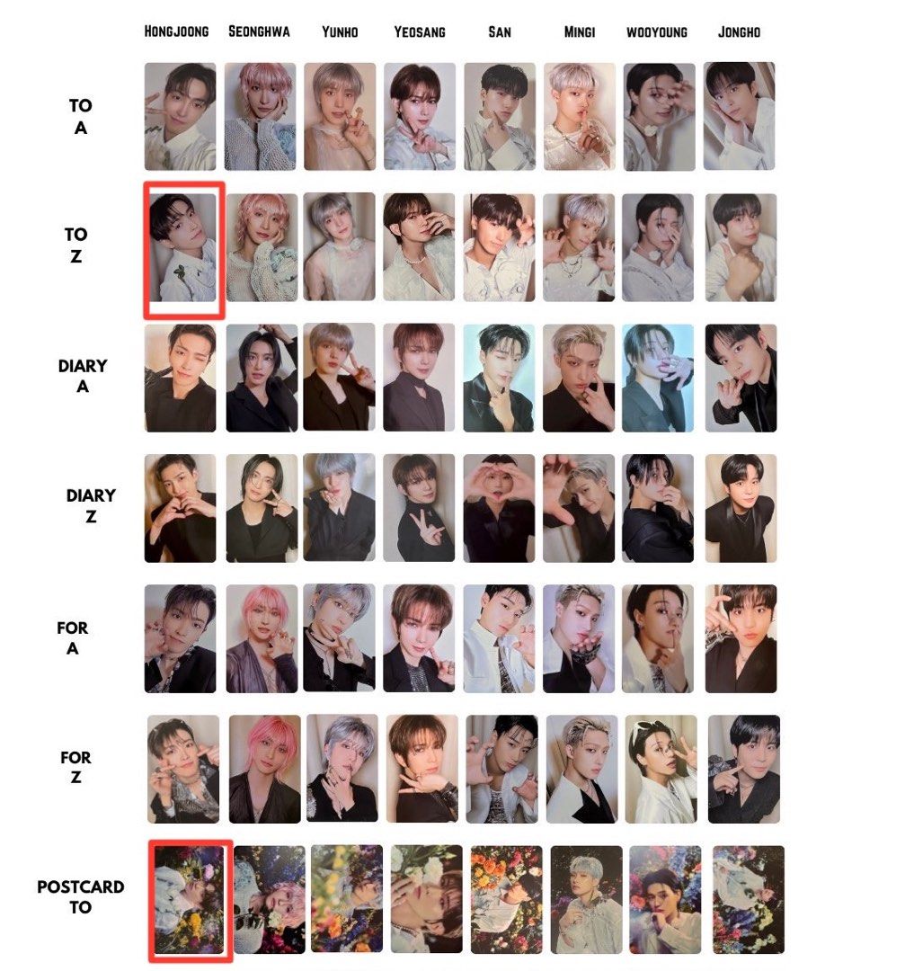 ATEEZ YUNHO GOLDENHOUR part.3 EU Fnac特典（Yunho Golden Hour