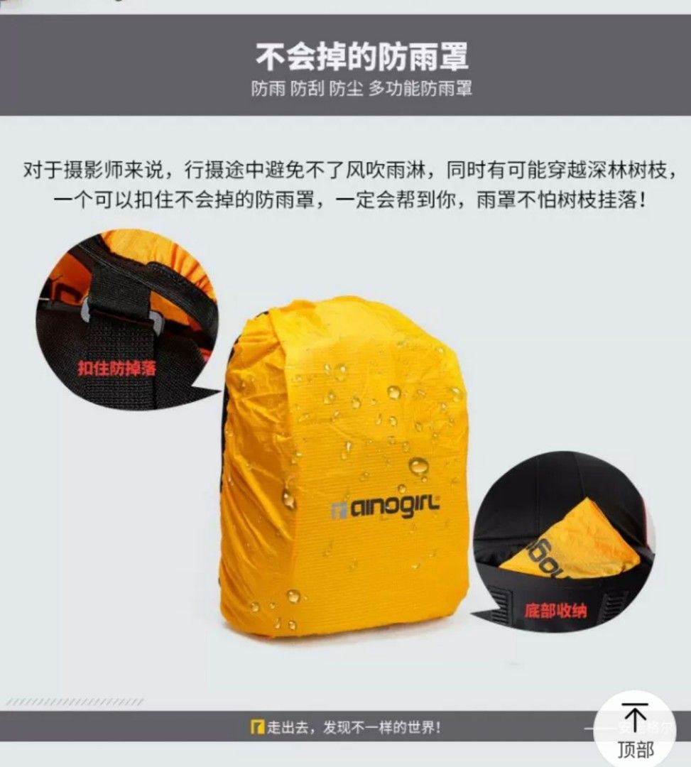 Backpack (Category: Camera Bags & Carriers) located in Singapore. Submitted by ricchiang (Listing ID 1340357496, Image 7). Description: 背包太大，用不着 The backpack is too big for me..