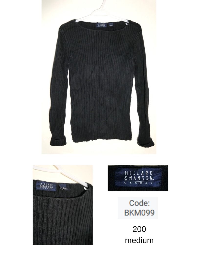 black long sleeve (Category: Longsleeves) located in Manila. Submitted by 3rdhandthings (Listing ID 1340400269, Image 1). Description: .