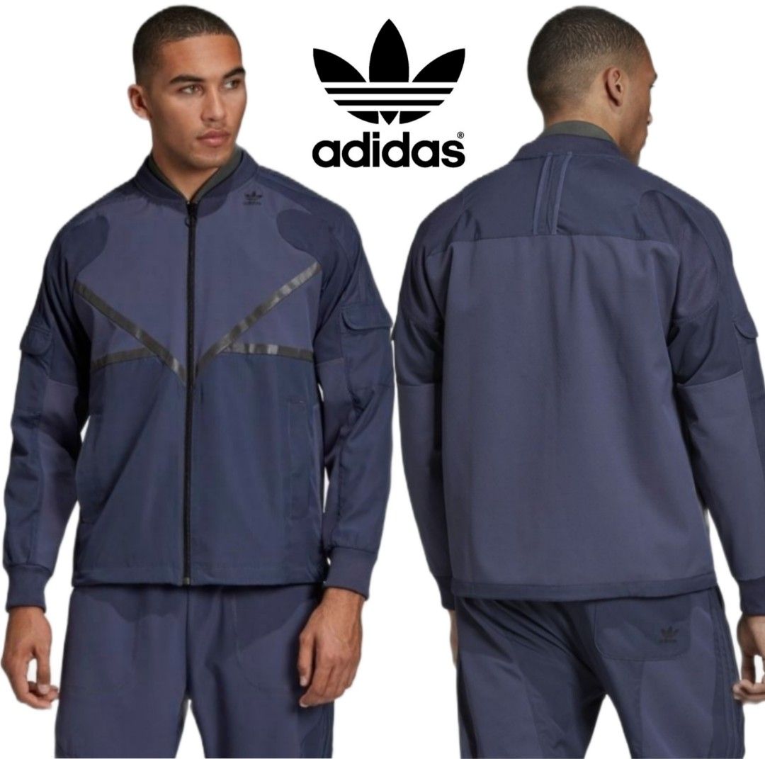 BOMBER ADIDAS PT3 TRACK JACKET GREES FULL HANG TAG Fesyen Pria Pakaian Baju Luaran di Carousell