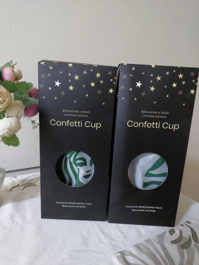 Bonuslink X Shell Limited Edition Confetti Reusable Starbucks Cup ...