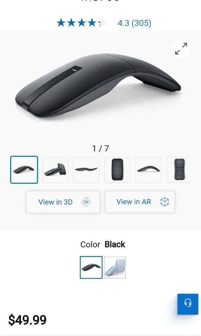 Brand new! Dell MS700 wireless bluetooth travel mouse (Category: Mouse & Mousepads) located in Mandaluyong City. Submitted by lemonade12012021 (Listing ID 1340291043, Image 1). Description: brand new sealed box wireless bluetooth travel mouse travel mouse coz you can twist it so that it can fit in small spaces.