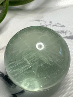 高清綠瑩石球(Clear Green Fluorite Sphere )64236505708162110