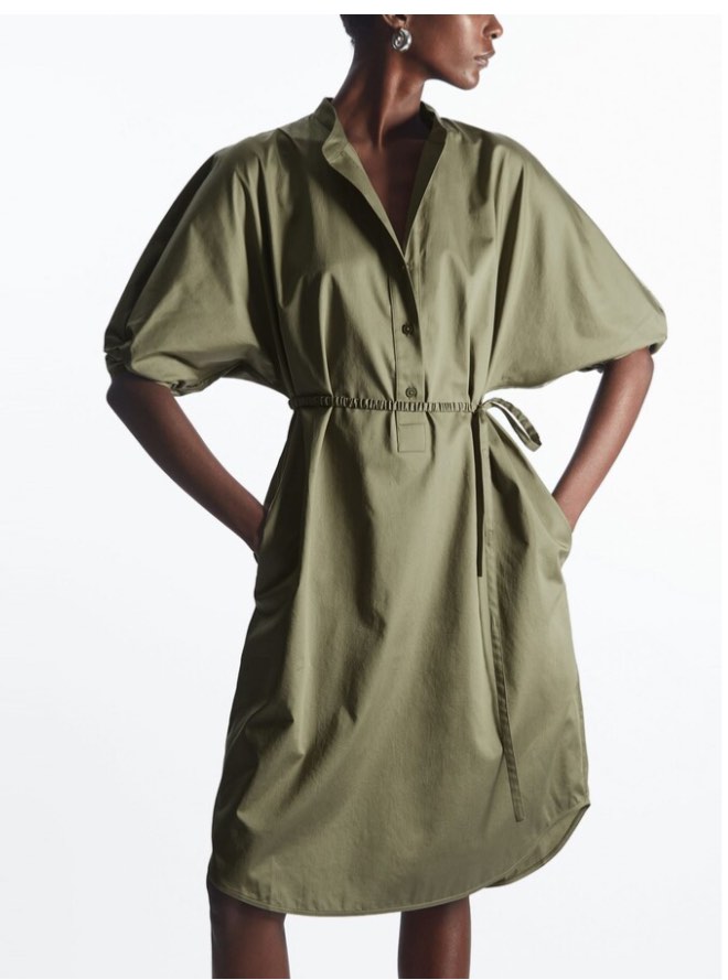 Dress - Military Green