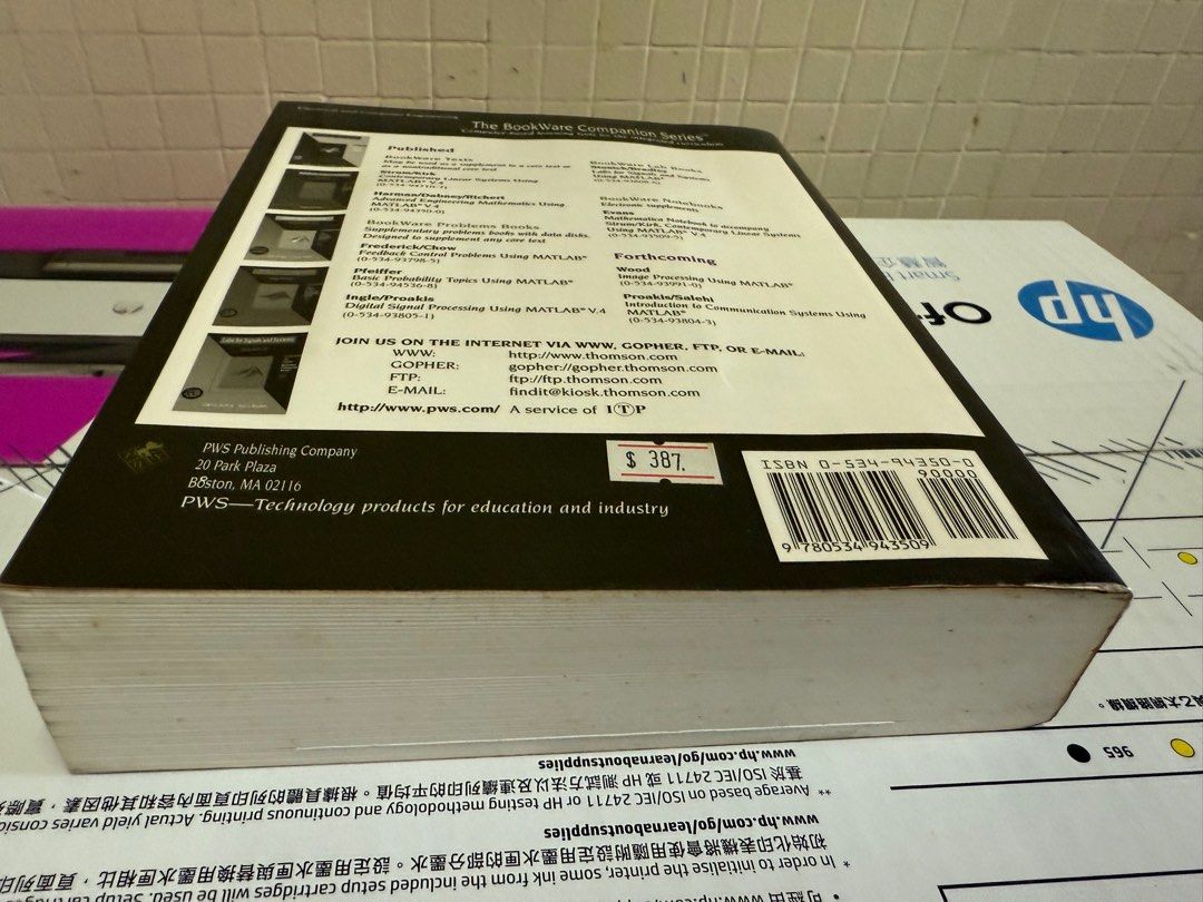 Engineering Maths （分類：教科書）位於 Hong Kong。 由 happytim2023 提交（商品編號 1340312759，圖片 3）。簡介： Advanced Engineering Maths , using Matlab. Thomas L。