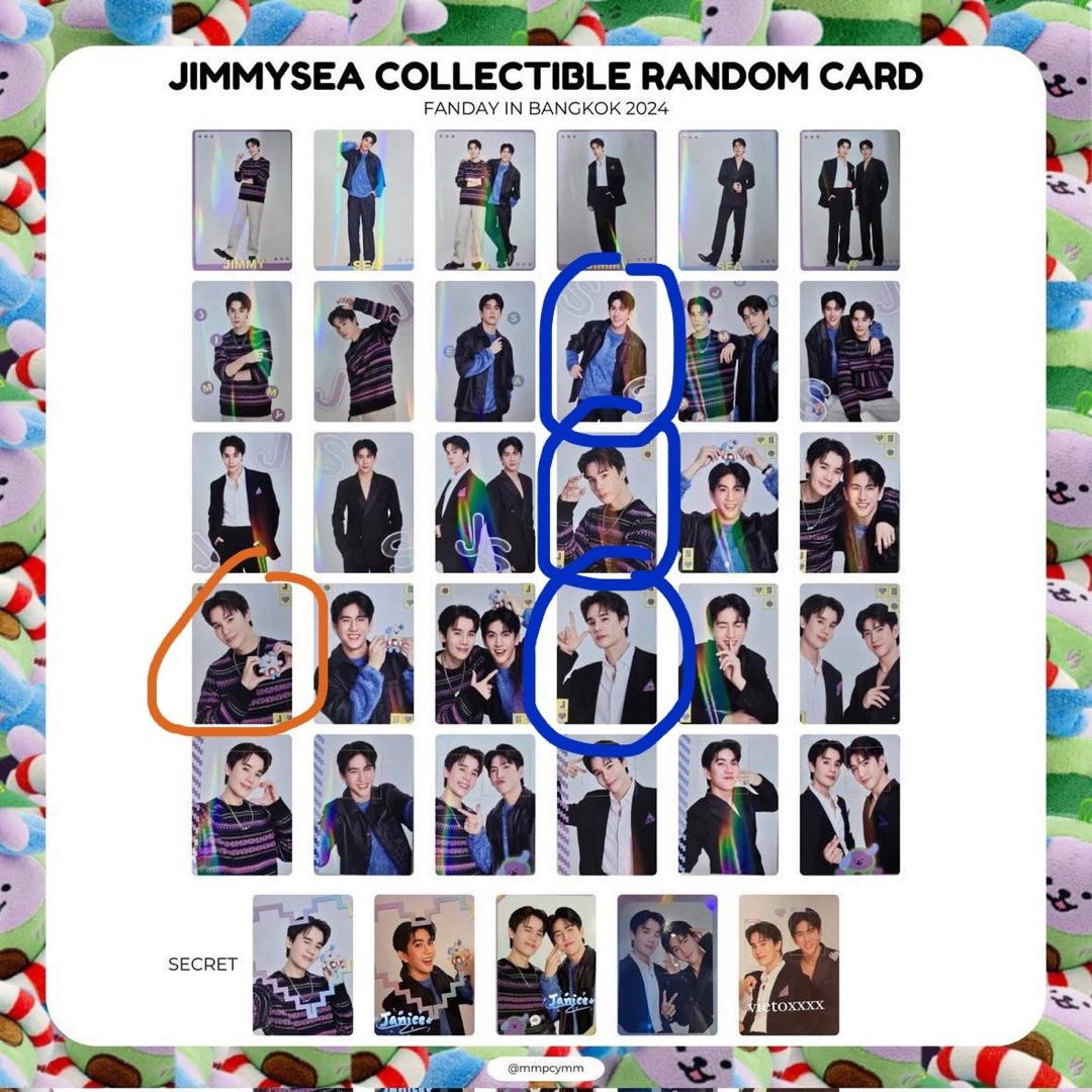 GMMTV POP-UP トレカ JimmySea シークレト Secret GMMTV POP-UP トレカ JimmySea シークレト Secret GMMTV POP-UP