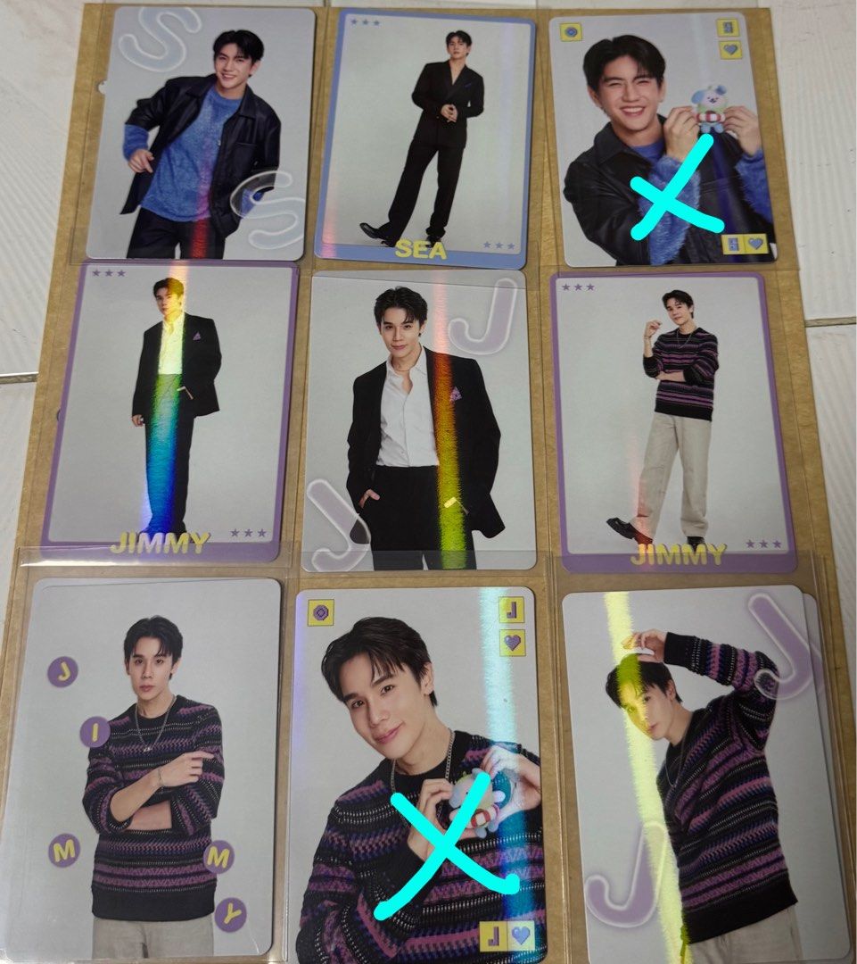 Gmmtv Fanday in Bangkok Jimmysea Random card $20@ 包card 套買5張包