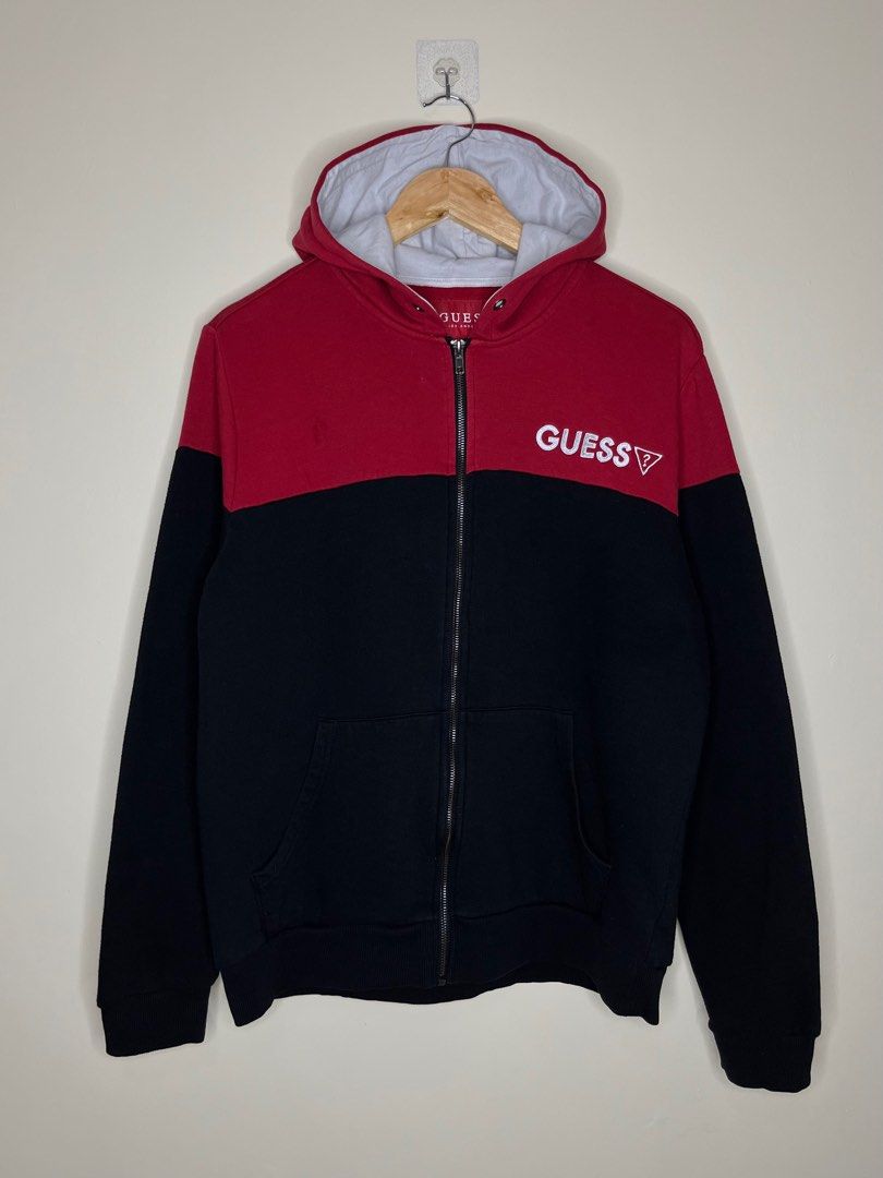 Guess zip hoodie new arrivals