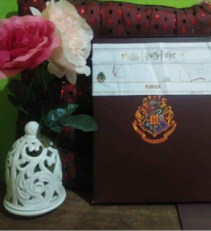 Harry Potter Collection Hardbound High Quality Planner/Journal & Notebook tags Starbucks (Category: Stationery & School Supplies) located in Pasig City. Submitted by castlecrest (Listing ID 1340418180, Image 1). Description: 1. Planner Journal Notebook Large Size Aesthetic Harry Potter design. This planner has a calendar date /year. Good for taking notes only. Lots of empty pages where you can get ccreative . High quality: Thick pages, hard bound