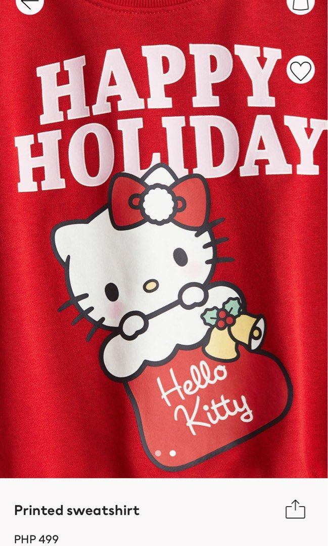 H&m cat sweatshirt hot sale