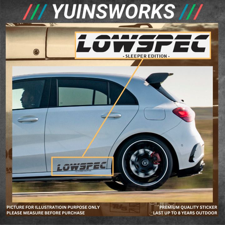 [LOW SPEC] Premium Sticker For Car, Motor, Boat, and Plane Free Custom ...