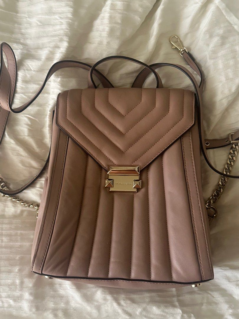 Michael Kors Whitney Backpack Bag Luxury Bags Wallets on Carousell