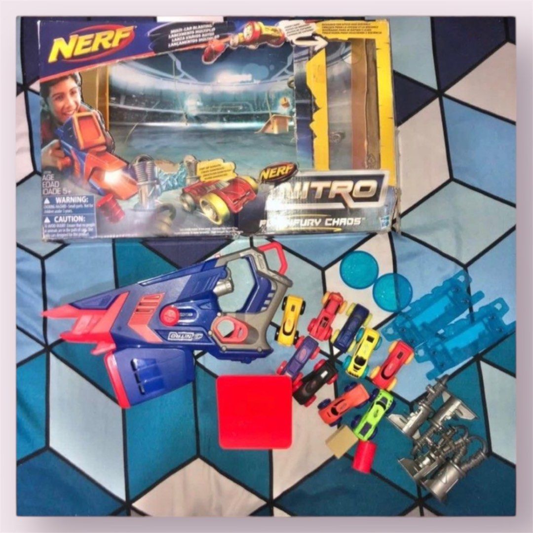 Nerf Nitro Flash Fury Freebies Hobbies Toys Toys Games on Carousell