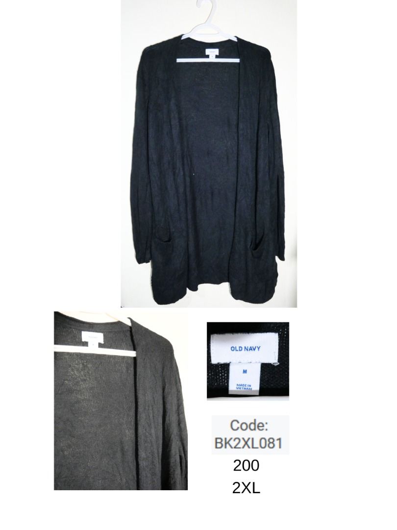 old navy gray cardigan (Category: Coats, Jackets and Outerwear) located in Manila. Submitted by 3rdhandthings (Listing ID 1340393502, Image 1). Description: .