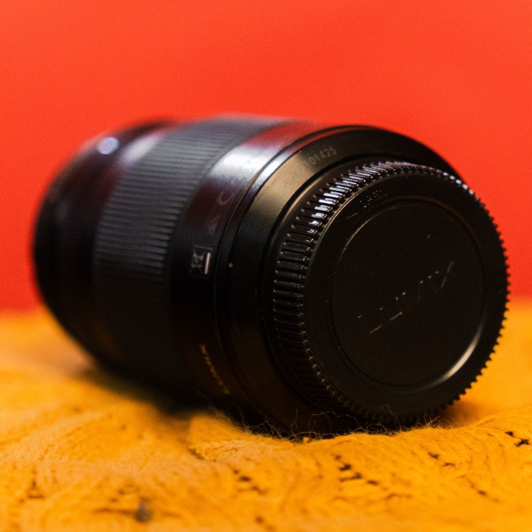 Pare-soleil (vignette) Pour Objectif Panasonic Lumix G Vario 100-300mm F/4-5.6 - Diamètre 67mm - Forme Tulipe