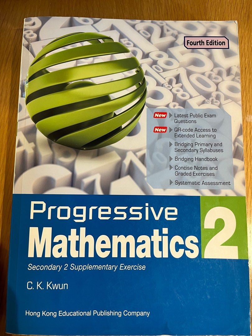 Progressive Mathematics 2 （分類：教科書）位於 Hong Kong。 由 bennychk 提交（商品編號 1340293694，圖片 1）。簡介： 。