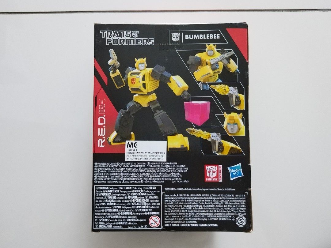 Bumblebee R.E.D. Transformers (Category: Action & Battle Toys) located in Kuala Lumpur. Submitted by pezalr (Listing ID 1340347671, Image 2). Description: One time unbox.
