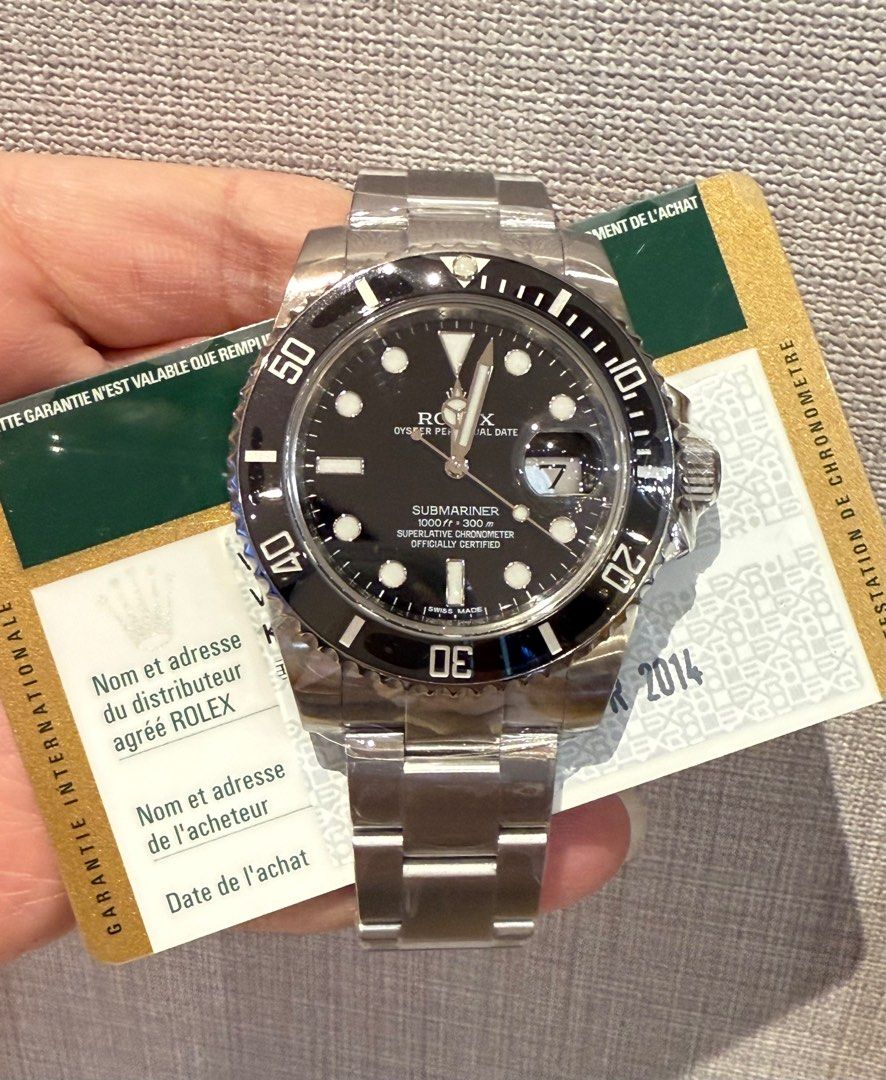 Rolex Submariner 40mm 11610LN Black Sub Luxury Watches on Carousell
