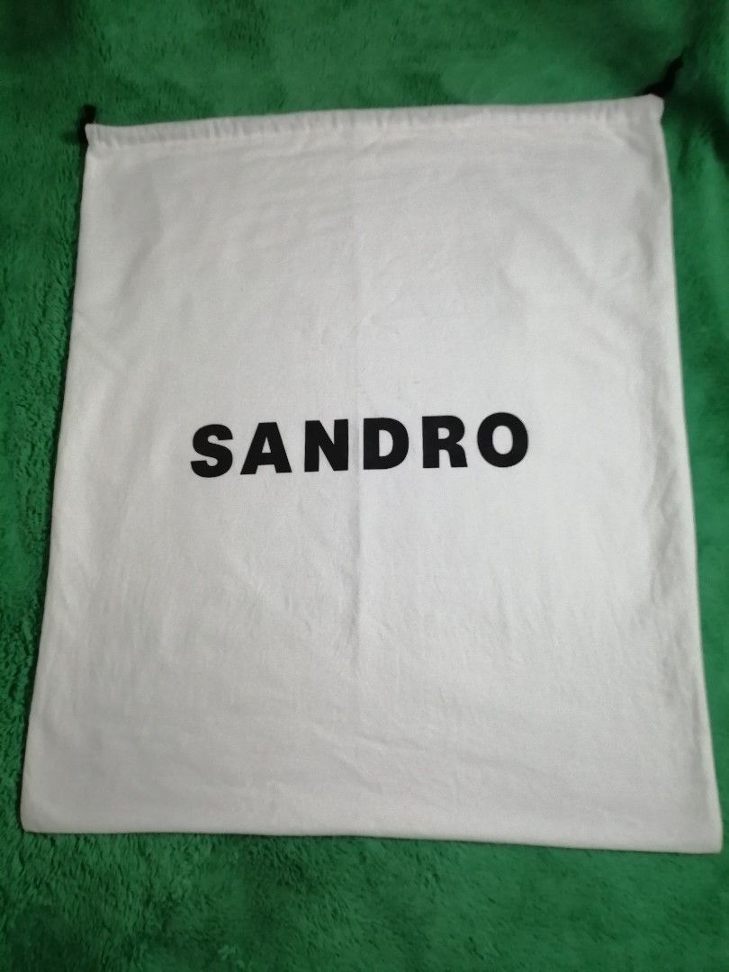 SANDRO DUSTBAG(W-23" x H-27.5") (Category: Luxury Bags & Wallets) located in Iligan City. Submitted by RL_Collections (Listing ID 1340451266, Image 1). Description: *excsllent condition *color rate:10/10 *size:pls refer to last picture *clean & ready to use.