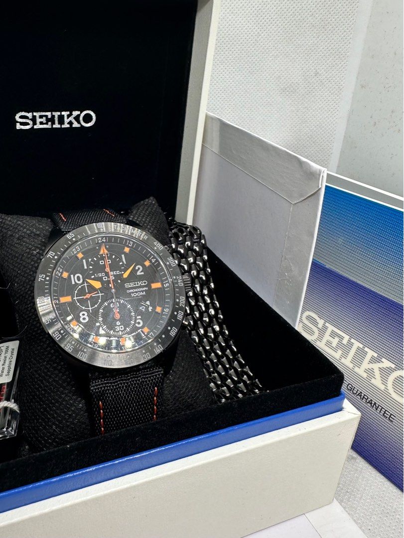 Seiko criteria quartz chronograph sndh45p1 clearance