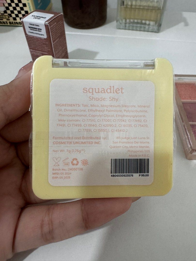 Squad Cosmetics Set (Colour Tonic in Morning Dew & Eyeshadow Palettes ...