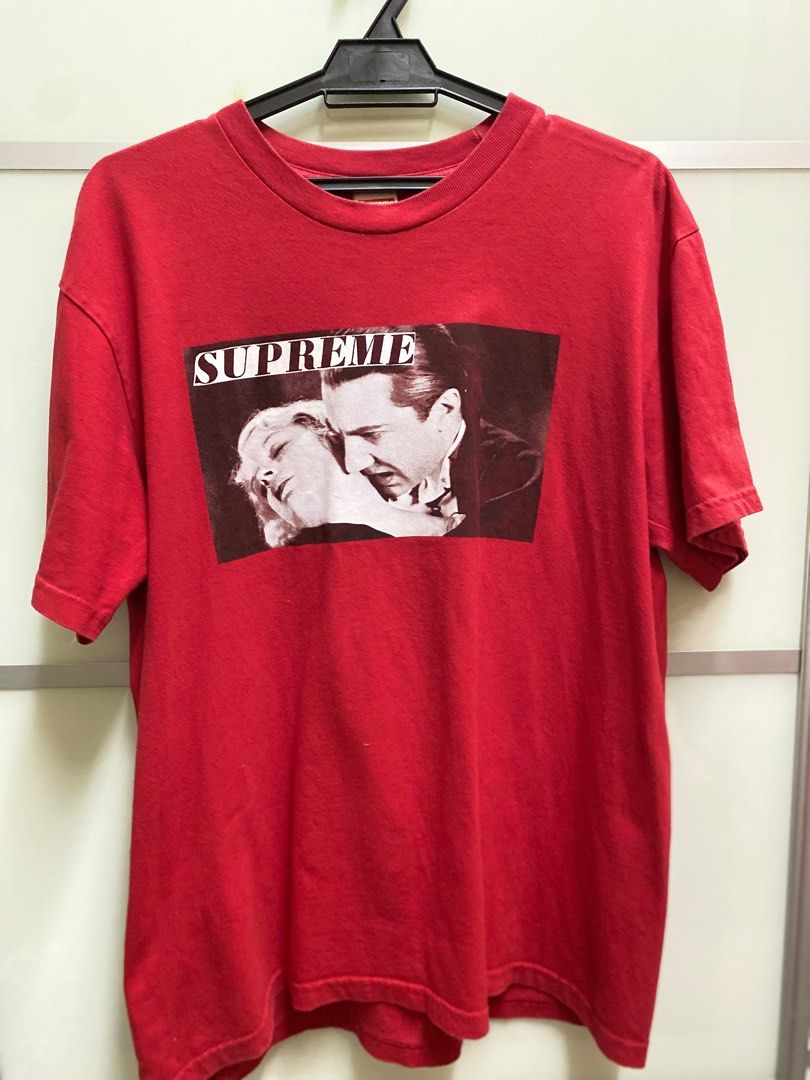 SUPREME BELA LUGOSI TEE Men s Fashion Tops Sets Tshirts Polo Shirts on Carousell