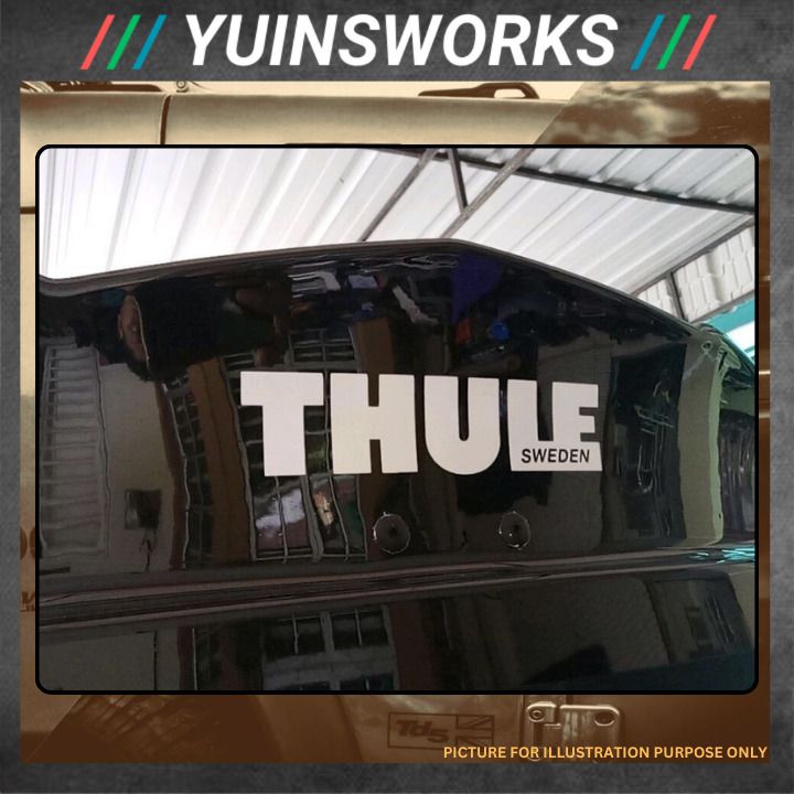 [THULE] Premium Sticker For Car, Motor, Boat, and Plane Free Custom ...