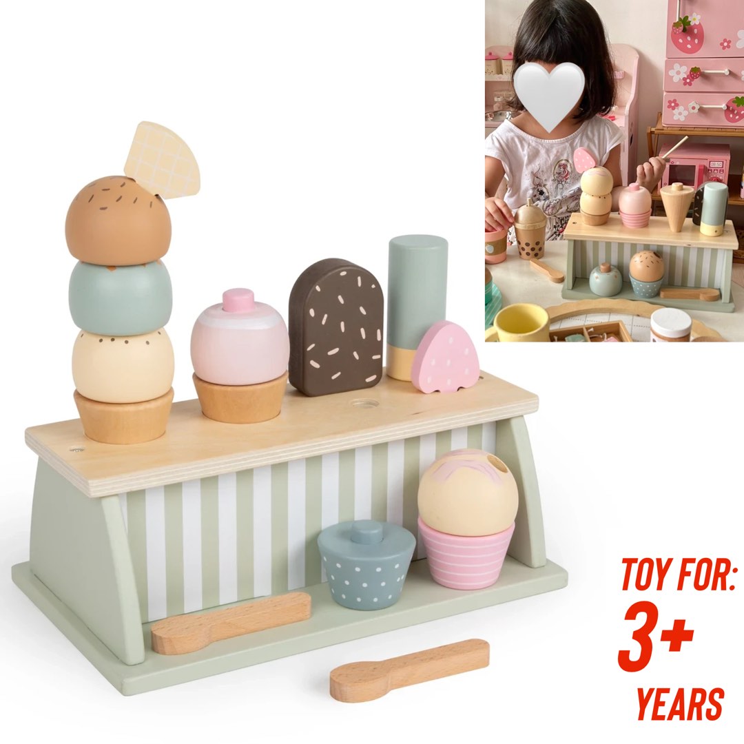 Cam cam copenhagen wooden ice cream set harrods uk