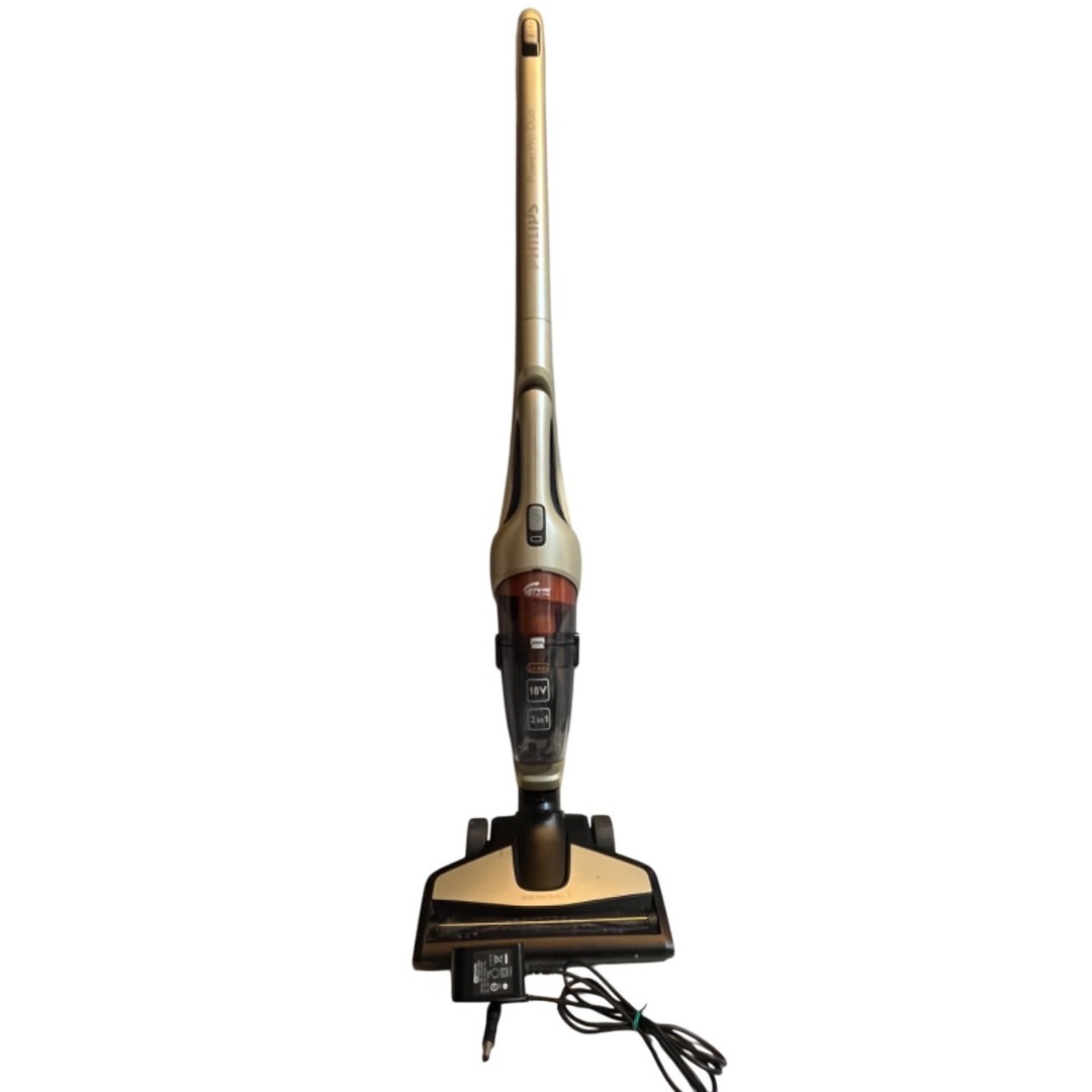 二手 荷蘭 PHILIPS 飛利浦 PowerPro Duo 2 合 1 手持直立式 手持式吸塵器 吸塵器 寵物, 電視及其他電器 , 吸塵機 ...