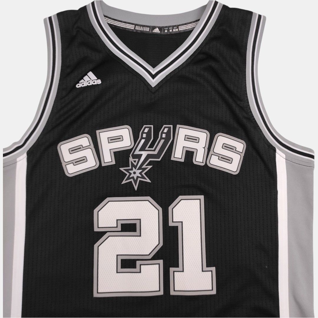 ADIDAS x SAN ANTONIO SPURS TIM DUNCAN JERSEY Men s Fashion Activewear on Carousell