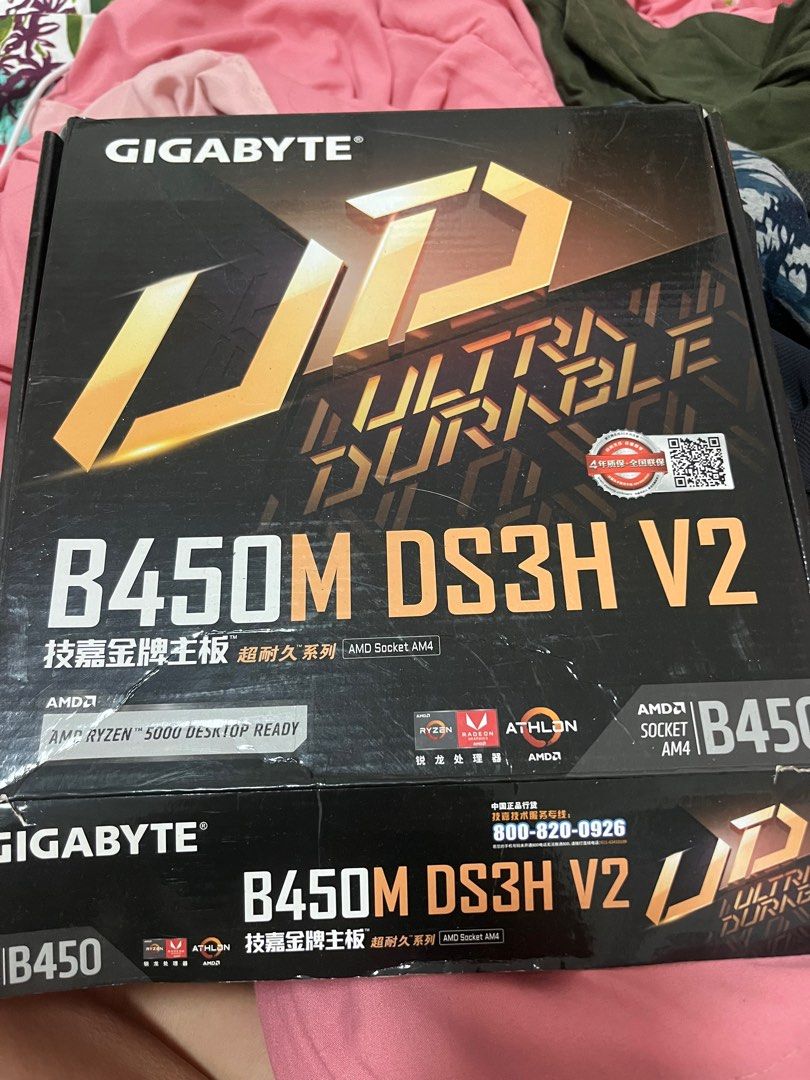 B450M D23H V2 Motherboard (Category: Computer Parts) located in Manila. Submitted by yein.s (Listing ID 1340600294, Image 1). Description: lightly used lang bc naging busy sa uni kaya di masyado nagamit pc rfs: upgrading can include cpu: amd ryzen 5 (AMD Ryzen 5 2400G R5 2400G 3.6 GHz Quad-Core Quad-Thread 65W CPU Processor YD2400C5M4MFB Socket AM4 With Cooler Cooling Fan) add 3k negotiable if bundle na bibilhin loc: manila/cavite/qc.