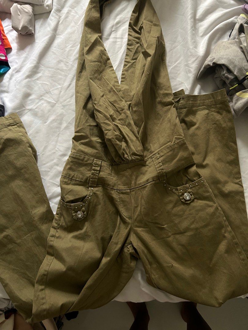 backless jumpsuit (Category: Jumpsuits) located in Santo Niño. Submitted by starrin (Listing ID 1340539530, Image 1). Description: used twice perfect for outings.