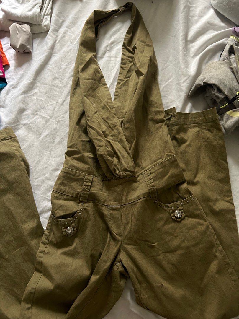 backless jumpsuit (Category: Jumpsuits) located in Santo Niño. Submitted by starrin (Listing ID 1340539530, Image 2). Description: used twice perfect for outings.