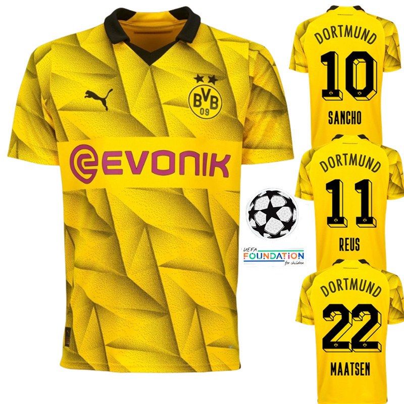 Borussia Dortmund 23 24 champions league jersey Men s Fashion Activewear on Carousell