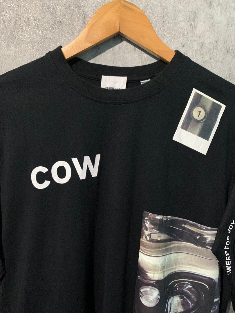 Burberry cow t shirt new arrivals