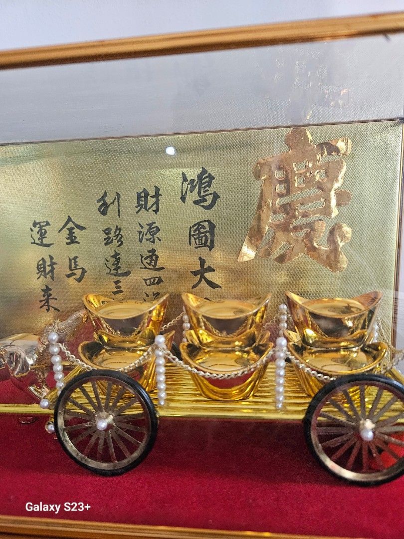 Display (Category: Religious Items) located in Singapore. Submitted by jasonn2323 (Listing ID 1340488286, Image 3). Description: 神庙庆祝周年纪念 福物投标 斗天官 $888.