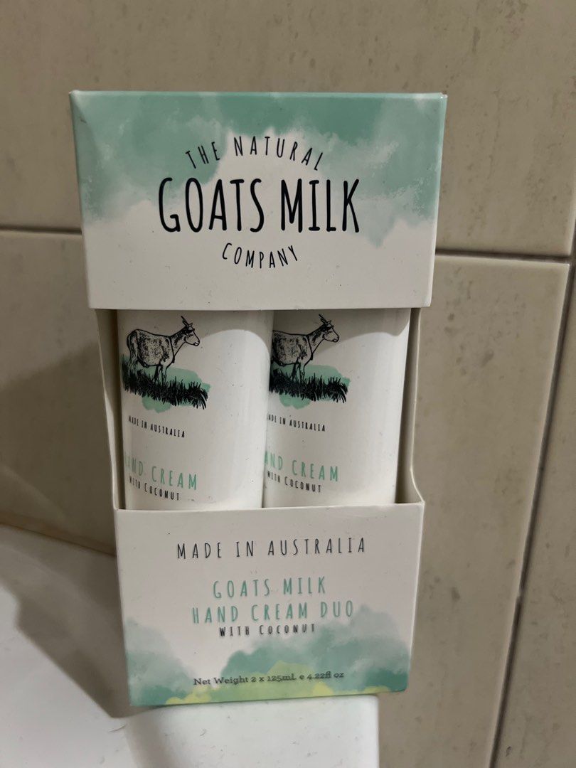 Hand cream (Category: Hands & Nails) located in Quezon City. Submitted by hometherapyph (Listing ID 1340655712, Image 1). Description: the natural goats milk company 1350 .