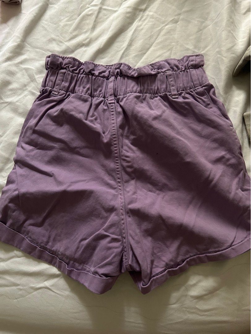 h&m paperbag purple shorts (Category: Shorts) located in Santo Niño. Submitted by starrin (Listing ID 1340539308, Image 2). Description: .