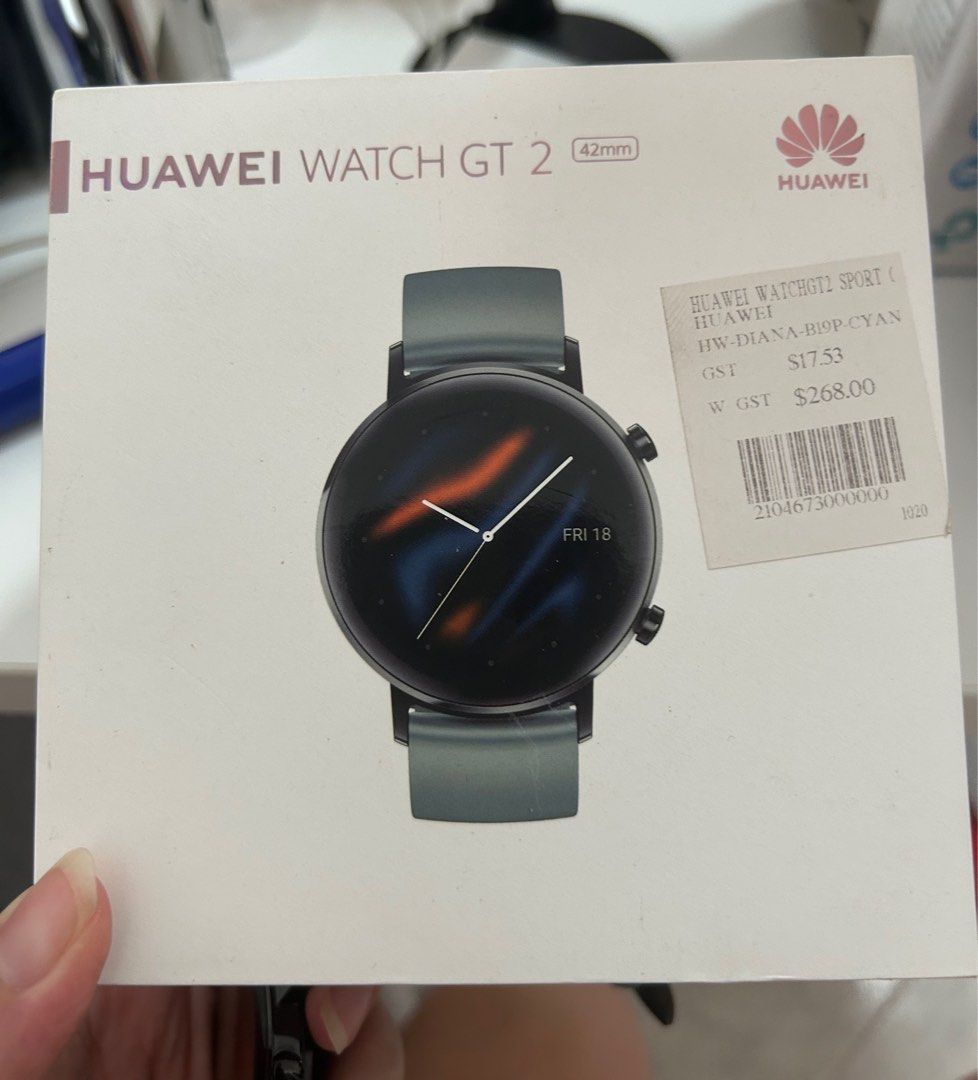 Huawei gt2 cyan top