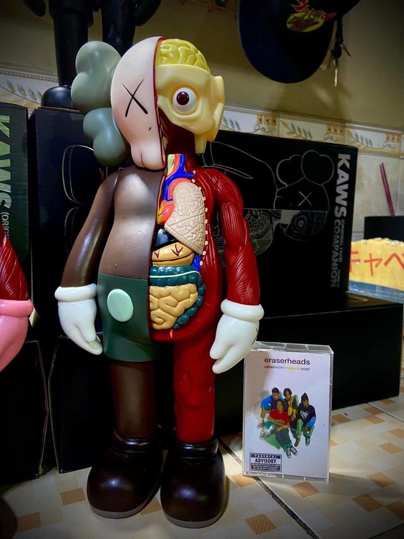 KAWS Dissected 36cm/17 inch figure (Category: Figurines & Statues) located in Taytay. Submitted by michidc (Listing ID 1340503423, Image 2). Description: KAWS Companion By Original Fake / Medicom Toy Disected Version 3999 each SALE FOR 2999 each!!! Clearance sale! Vinyl Materials With Original box With Clamshell With Markings (Kaws...06 by Medicom Toy 2006) No reservations Payment first policy Available colors: Red Black Grey Brown Nagagalaw kama